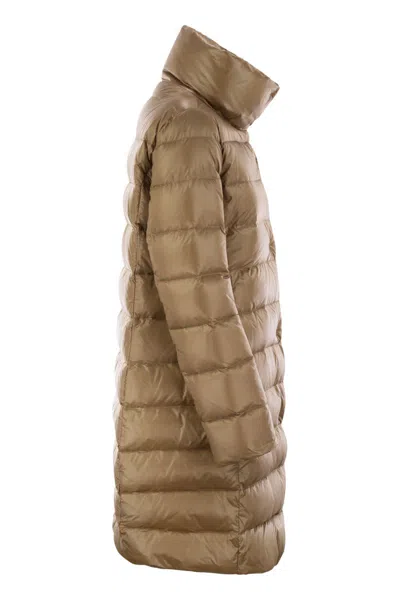 Fay Long Down Jacket With Hook