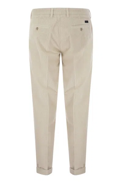 Fay Slim Corduroy Trousers
