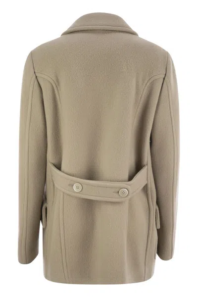 Fay Wool And Cashmere Peacoat