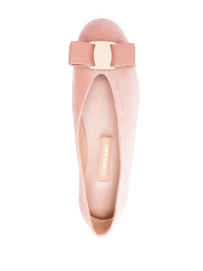 Ferragamo Vara-bow Ballerina Shoes