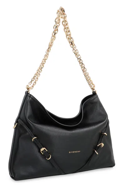 Givenchy Medium Voyou Chain Bag In Leather In Black