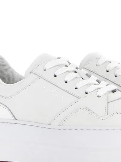 Hogan Skyscraper Platform Sneakers Featuring Perforated Detailing