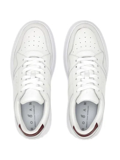 Hogan Skyscraper Platform Sneakers Featuring Perforated Detailing
