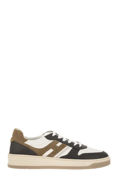 Hogan Smooth Leather And Suede H630 Sneakers Shoes