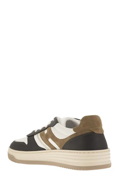 Hogan Smooth Leather And Suede H630 Sneakers Shoes