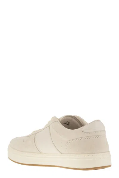 Hogan Smooth And Suede Leather H-tv Sneakers
