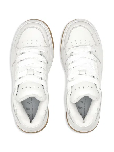 Hogan Men's Leather Sneakers With Logos