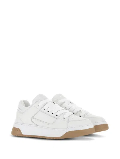 Hogan Men's Leather Sneakers With Logos