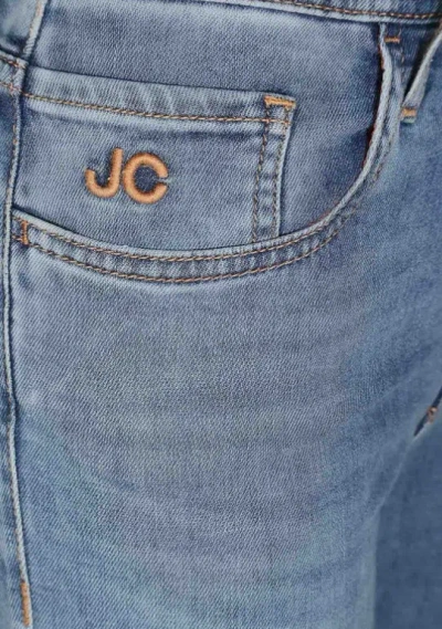Jacob Cohen Regular Bootcut Jeans Contrast Stitching