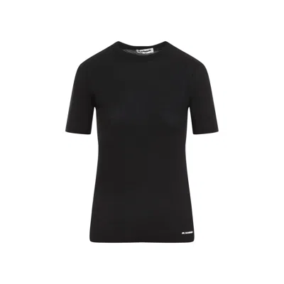 Jil Sander Logo Cotton Jersey T-shirt