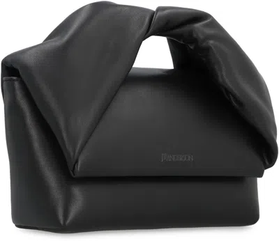 Jw Anderson Large Twister - Leather Top Handle Bag