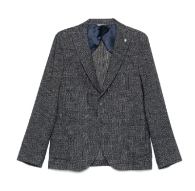 Manuel Ritz Check-pattern Blazer