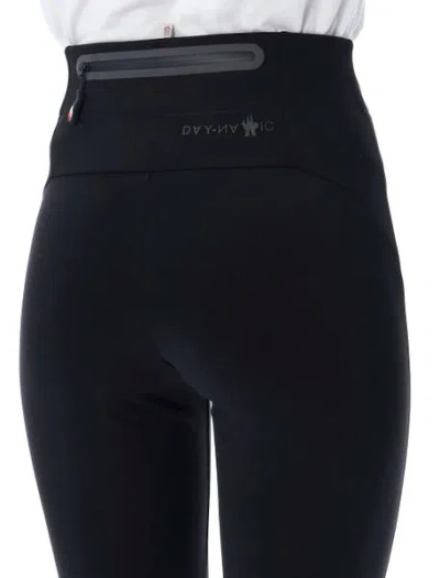 Moncler Brand-embossed Slim-fit High-rise Stretch-woven Leggings