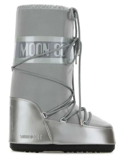 Moon Boot Icon Glance Metallic Shell And Pvc Snow Boots