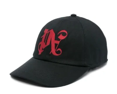 Palm Angels Logo-embroidered Cotton Baseball Cap