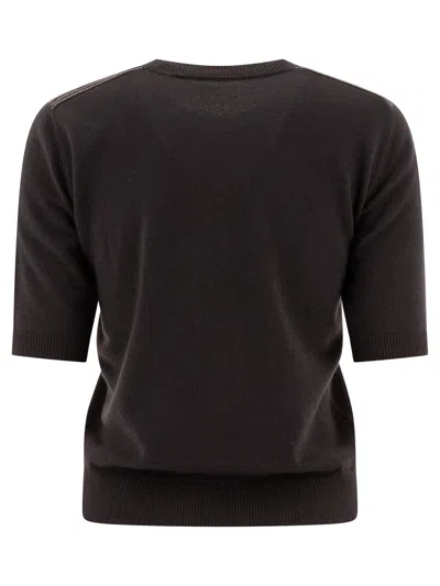 Peserico Sweater With Punto Luce Knitwear
