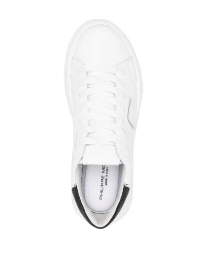 Philippe Model Temple Leather Low-top Sneakers