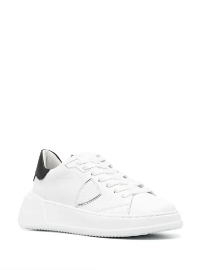 Philippe Model Temple Leather Low-top Sneakers