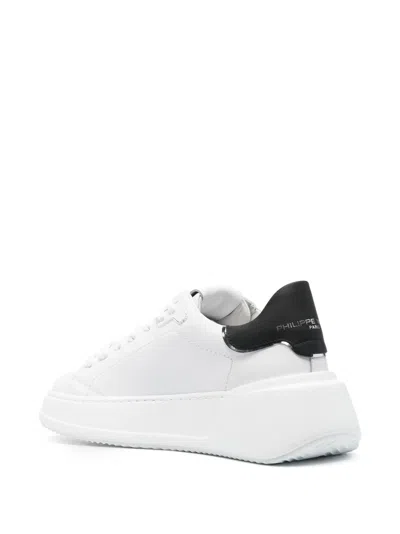 Philippe Model Temple Leather Low-top Sneakers