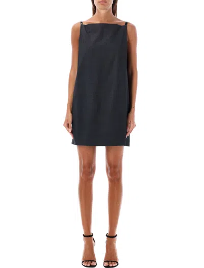 Philosophy Di Lorenzo Serafini Belt Detail Mini Dress