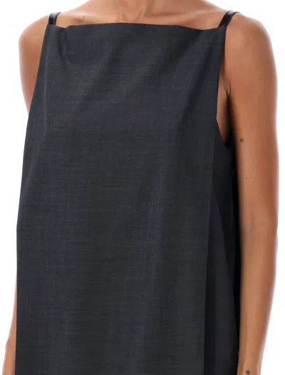 Philosophy Di Lorenzo Serafini Belt Detail Mini Dress