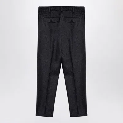 Pt01 Rebel Grey Wool Trousers