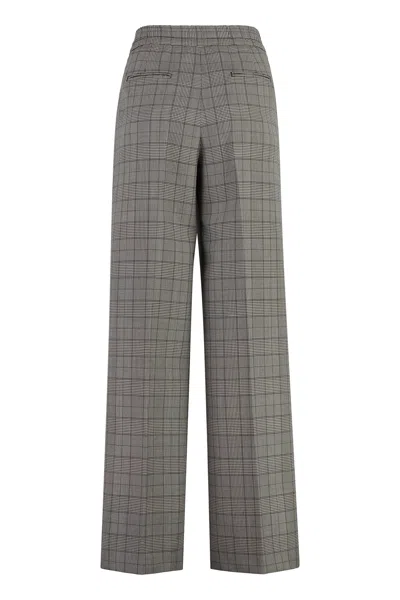 Pt01 Wool Wide-leg Trousers