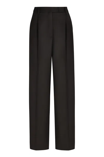 Pt01 Pt Torino Wool Wide-leg Trousers