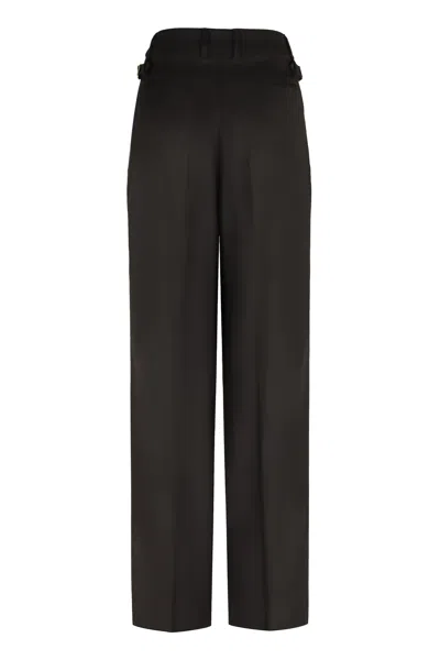 Pt01 Pt Torino Wool Wide-leg Trousers