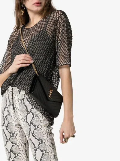 SAINT LAURENT SAINT LAURENT CASSANDRE CLUTCH WITH CHAIN 