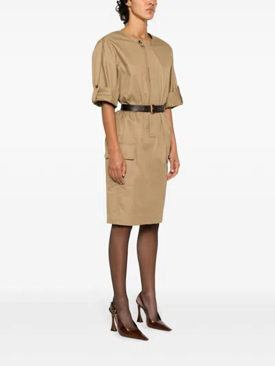 Saint Laurent Saharienne Dress
