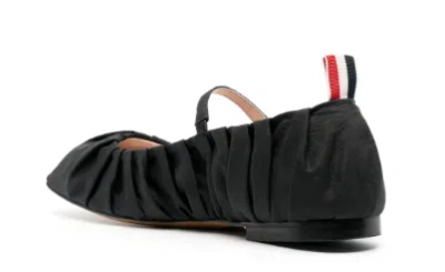 Thom Browne Women's Elegant Calf Leather Ballerinas