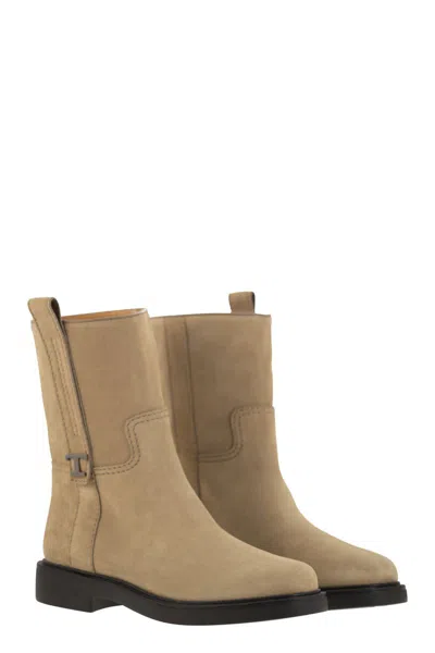 Tod's T Timeless-plaque Boots