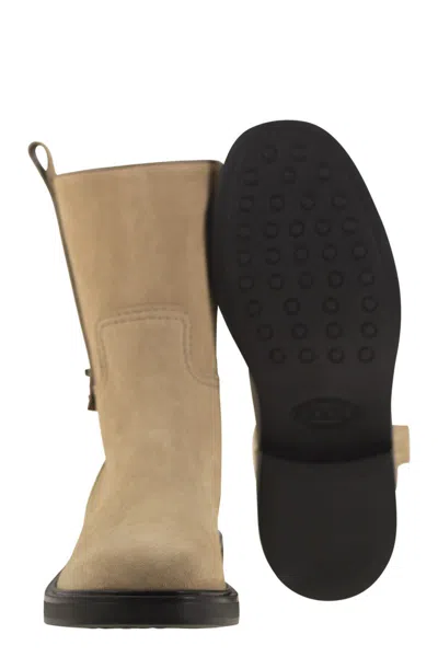Tod's T Timeless-plaque Boots