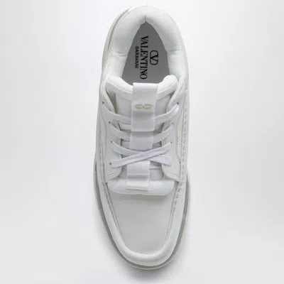 Valentino Runboot Leather Low-top Sneakers