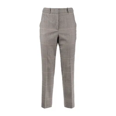 Incotex Wales Pants In Virgin Wool In Multicolor