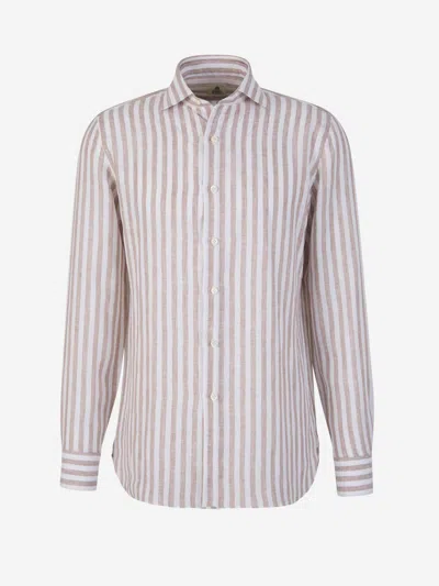 Luigi Borrelli Fabio Shirt In Terracota