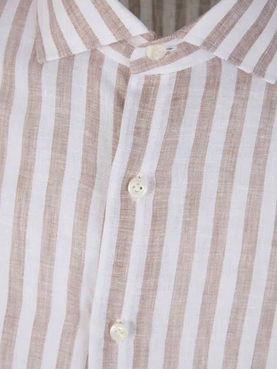 Luigi Borrelli Fabio Shirt In Terracota