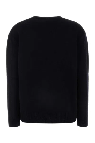 Max Mara Black Wool Blend Plata Sweater In Black
