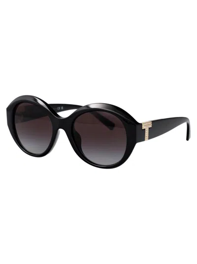 Tiffany & Co Round Sunglasses 0 Tf4227 Bu 80013 C In Black