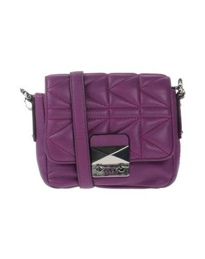 Karl Lagerfeld Across-body Bag In Purple