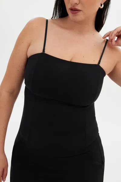 Girlfriend Collective Black Toni Tube Top