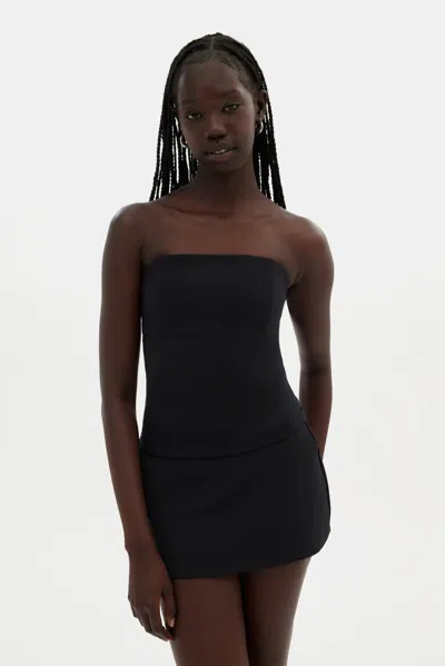 Girlfriend Collective Black Toni Tube Top