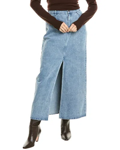 Splendid Rhiannon Maxi Skirt In Blue