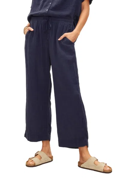 Velvet By Graham & Spencer Franny Pant In Ink In Blue