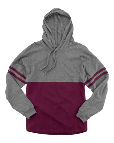 Boxercraft Women's Hooded Pom Pom Jersey In Red