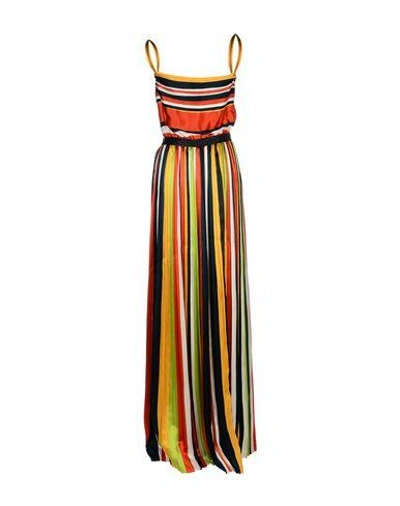 Shop Dsquared2 Long Dress In Red