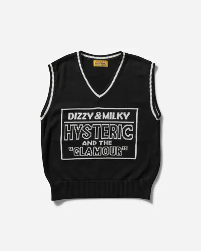 Hysteric Glamour Women S Dizzyandmilky Jacquard Vest In Black
