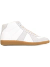 MAISON MARGIELA 'Replica' hi-top sneakers,NYLON100%