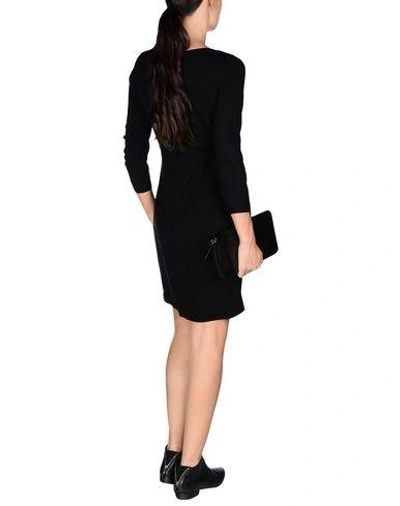 Shop Moschino Short Dress In Black